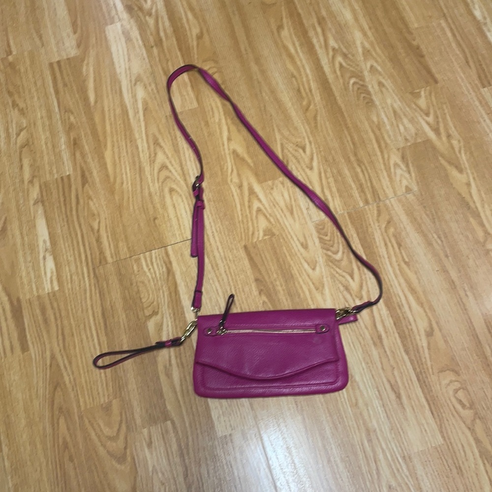 Merona Target hot pink small shoulder purse